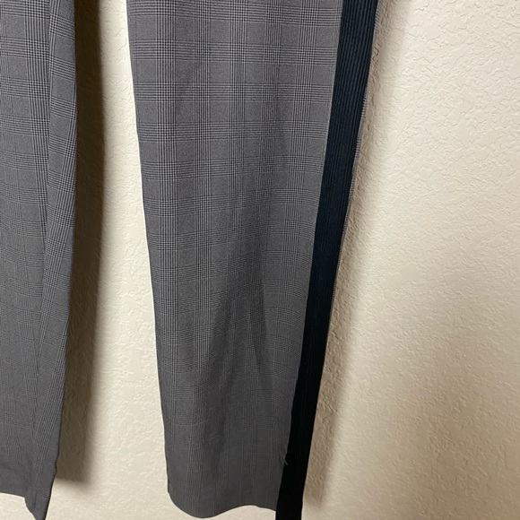 SOLDAthleta Brown Plaid Brooklyn Ankle Pull On Athleisure Activewear Pant Size 0 - Picture 7 of 15